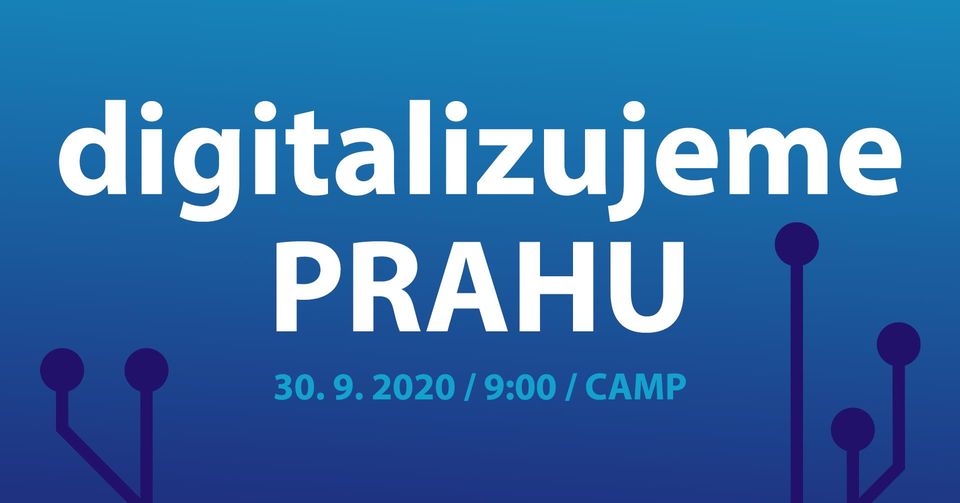 Konference Digitalizujeme Prahu - vizuál