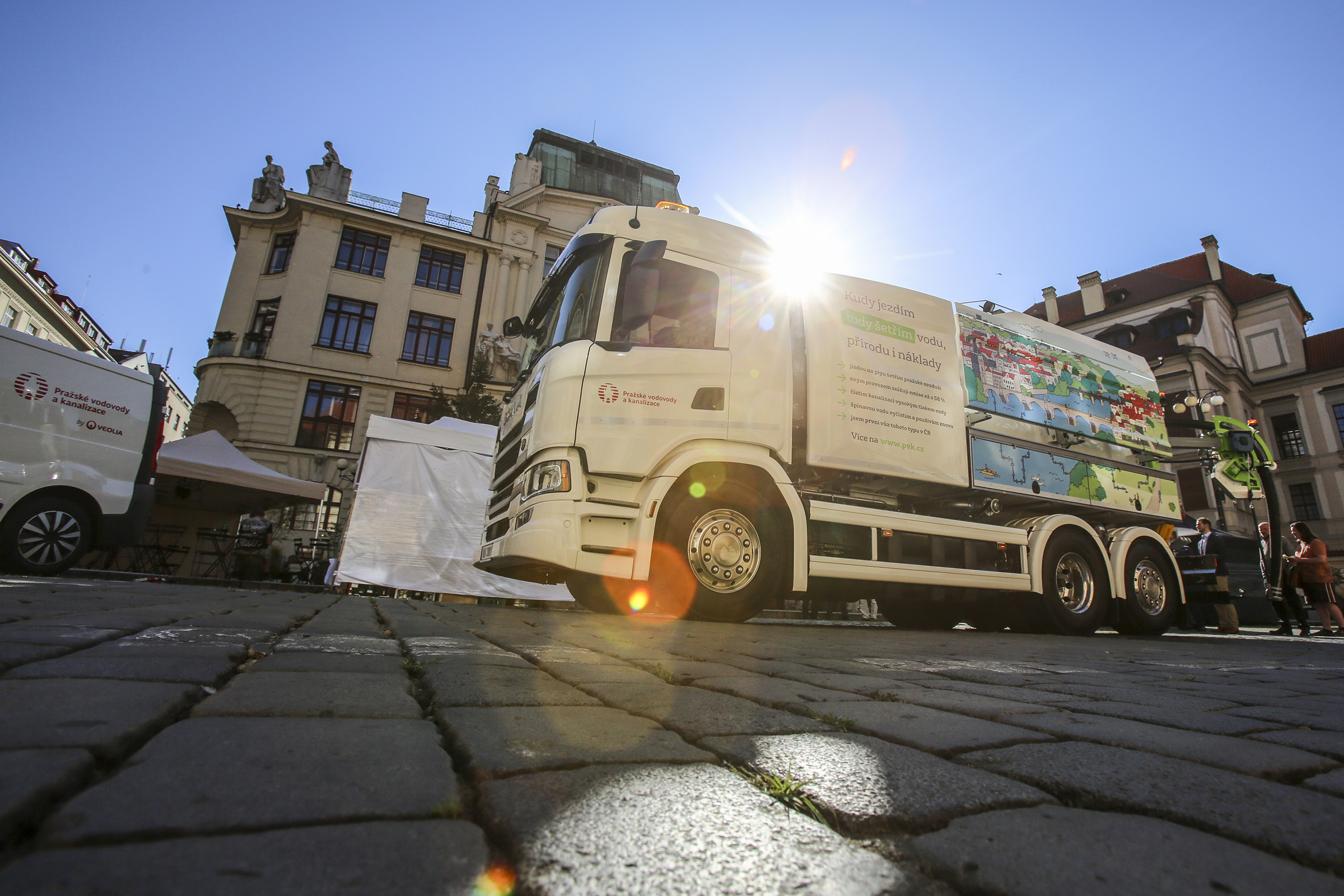 Představení unikátního recyklačního vozu