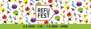 Vizuál akce RefuFest 2024