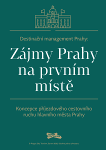 Koncepce příjezdového cestovního ruchu hlavního města Prahy