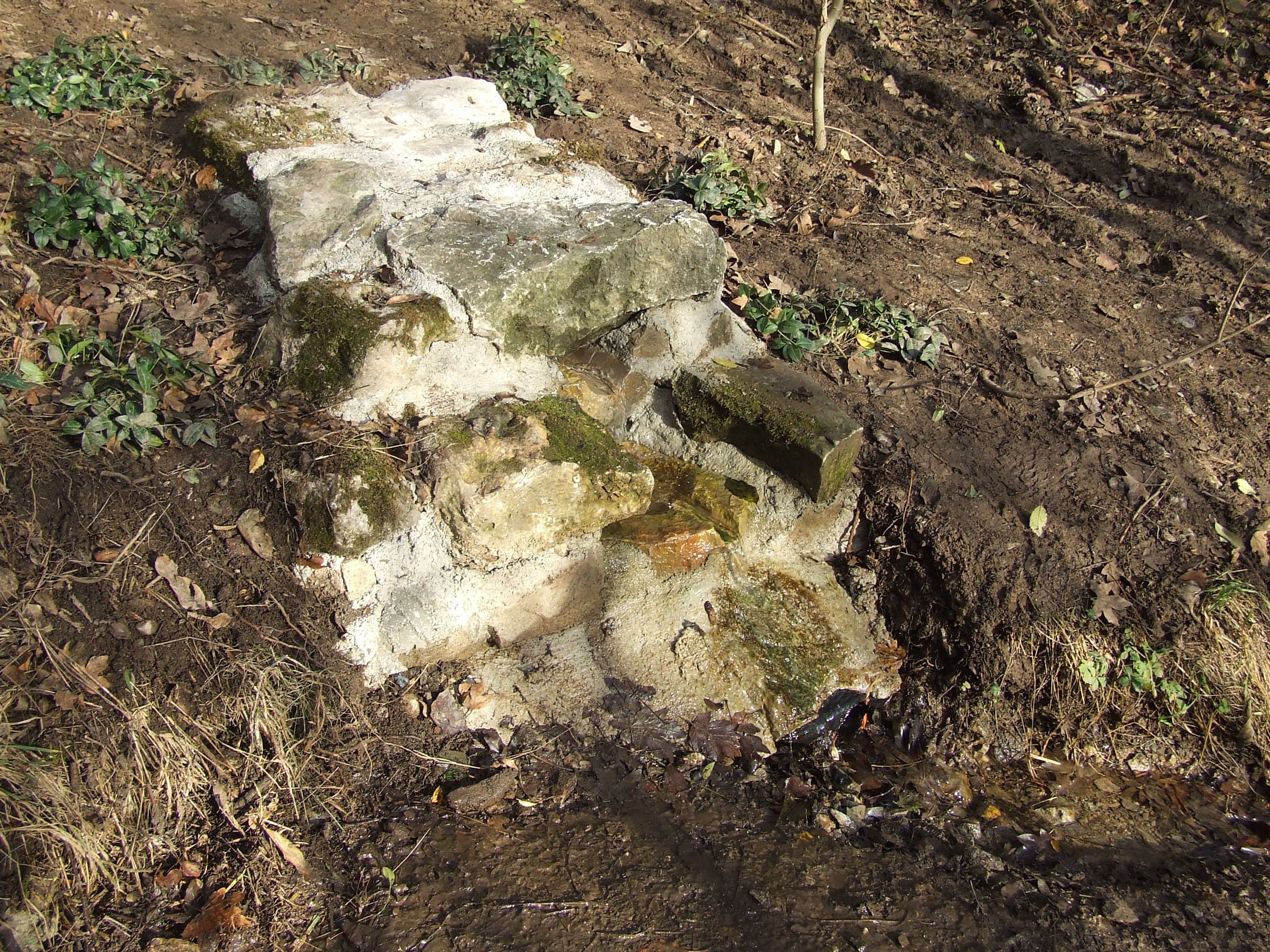 Pražské studánky –  studánka Stydlá voda, ilustr. foto