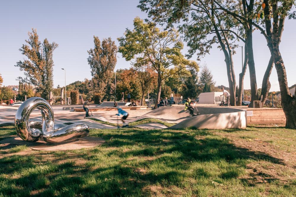 Skatepark Řeporyje - UU studio