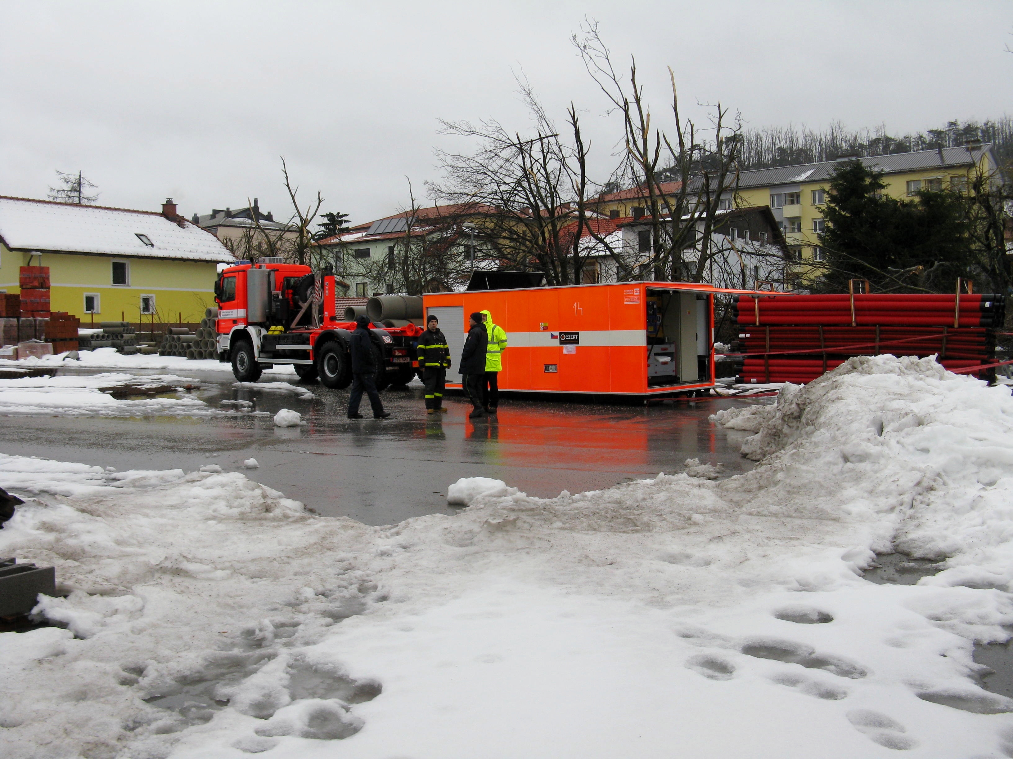 Zástupci Prahy se vrátili ze Slovinska, které postihl blackout