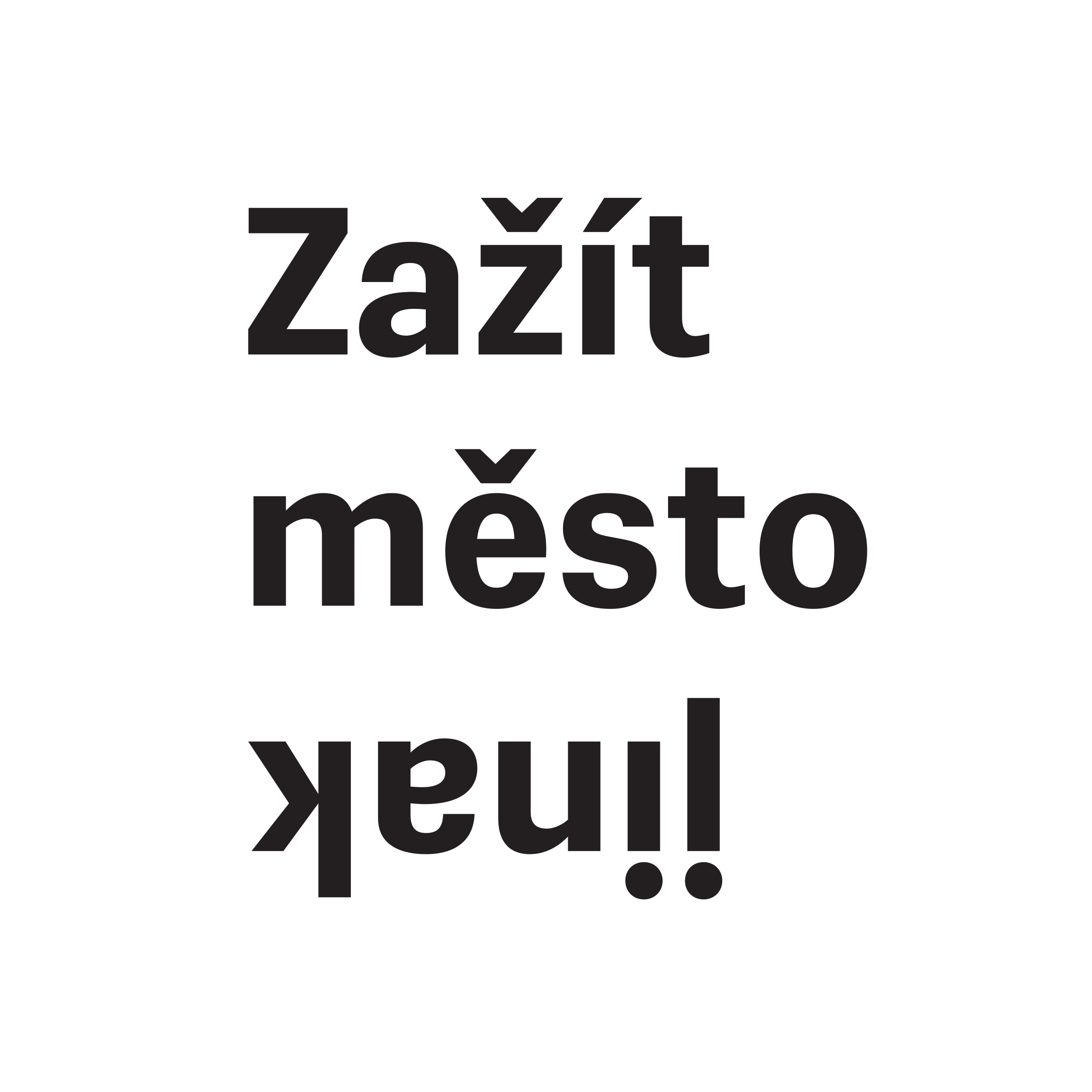 logo Zažít město jinak 2015