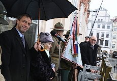 Primátor hl. m. Prahy Pavel Bém dnes na Staroměstském náměstí zahájil mezinárodní festival proti totalitě, zlu a násilí, pro paměť národa – Mene Tekel.